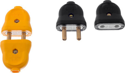 

Girish Male_Female_Wisdom_Box Two Pin Plug(White)