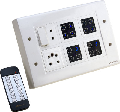 

Reins Easy12 5 One Way Electrical Switch(Pack of 2 Number of Switches - 1)