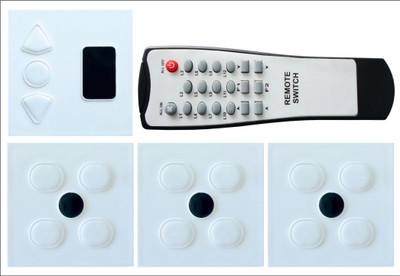 

Walnut Innovations 10 One Way Electrical Switch(Pack of 4 Number of Switches - 12)