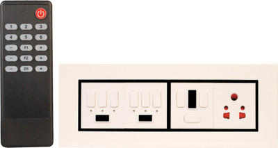 

DOTT SYSTEMS 8 MODULE-BI 08M 061S 8 One Way Electrical Switch(Pack of 1 Number of Switches - 7)