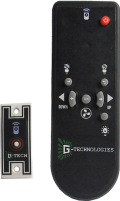 

G-tech India Screw Type Wireless Remote for 3 Light and 1 Fan 10 One Way Electrical Switch(Pack of 3 Number of Switches - 4)