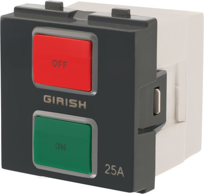 

Girish VOX 25 One Way Electrical Switch(Pack of 10 Number of Switches - 1)