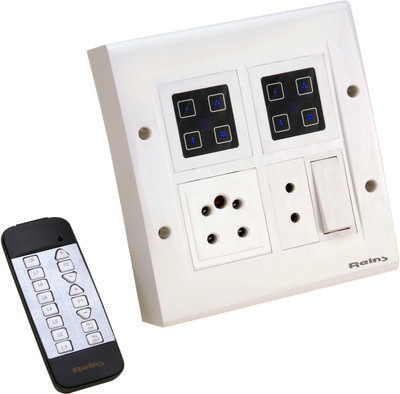 

Reins Easy8Sq 5 One Way Electrical Switch(Pack of 2 Number of Switches - 1)
