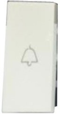 

Legrand Legrand Arteor 573413 6A White Bell Push 6 One Way Electrical Switch(Pack of 1 Number of Switches - 1)