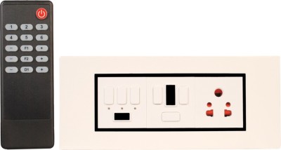 

DOTT SYSTEMS 6 MODULE-BI 06M 031S 8 One Way Electrical Switch(Pack of 1 Number of Switches - 6)