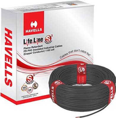 

Havells PVC Black 90 m Wire(Black)