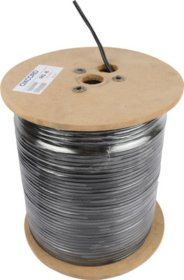 

Oxcord RG-6 Co-axial Cables PVC Black 270 m Wire(Black)