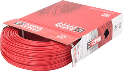 

Gemini PVC 2.5 sq/mm Red 90 m Wire(Red)