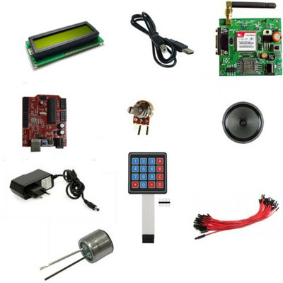 

Robokart Mobile Making Complete Kits with Ark Arduino Electronic Components Electronic Hobby Kit
