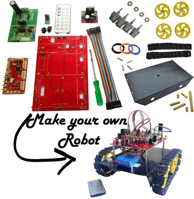 

Technology Uncorked ElectroTank BoT Construction Set Educational Electronic Hobby Kit