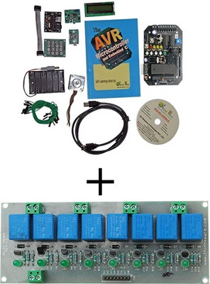 

Thinnk Ware AVR SELF LEARNING KIT + RELAY MODULE Educational Electronic Hobby Kit