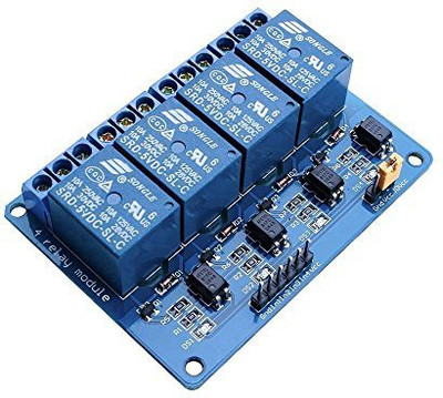 Robohaat 4 Channel optocoupler rela5v Electronic Components Electronic Hobby Kit