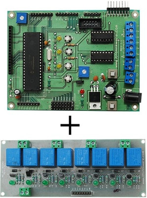 

Thinnk Ware PIC DEVELOPMENT BOARD + RELAY MODULE Educational Electronic Hobby Kit