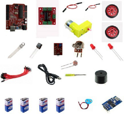 

Robokart IoT starter kit with ARK Arduino Electronic Components Electronic Hobby Kit