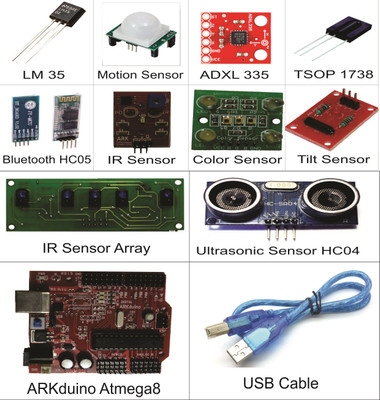 

Robokart RK-1207 Electronic Components Electronic Hobby Kit