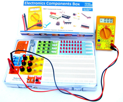 

HE Retail Hobby Electronics Projects Mega Kit 60 in 1 Circuits Educational Electronic Hobby Kit