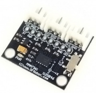 

Thinnk Ware TRIPLE AXIS ACCELEROMETER MMA7361 Educational Electronic Hobby Kit