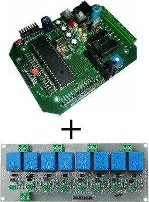 

Thinnk Ware AVR DEVELOPMENT BOARD + RELAY MODULE Educational Electronic Hobby Kit