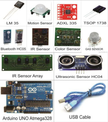 

Robokart RK-1206 Electronic Components Electronic Hobby Kit