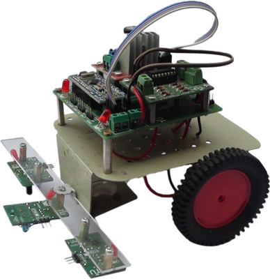 

Technology Uncorked TU sensor based Line Follower DIY Robot Kit Educational Electronic Hobby Kit