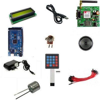 

Robokart Mobile Making Complete Kits with Arduino Mega 2560 Electronic Components Electronic Hobby Kit
