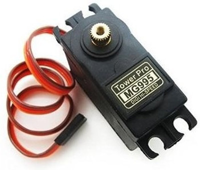 

Robohaat MG995 55g servo motor Electronic Components Electronic Hobby Kit