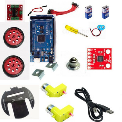 

Robokart Accelerobotics Complete Kits with Arduino Mega 2560 Electronic Components Electronic Hobby Kit