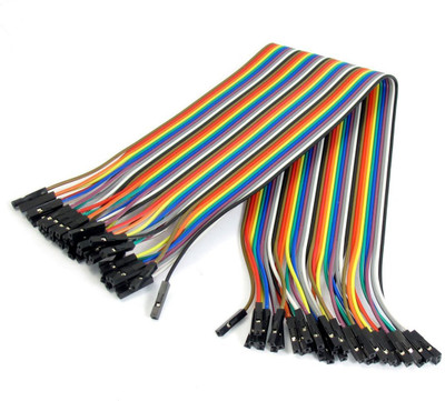 

Robokart Robokart Female to Female Jumper Wires Miscellaneous Electronic Hobby Kit