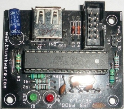 

Thinnk Ware 8051 USB PROGRAMMER Educational Electronic Hobby Kit