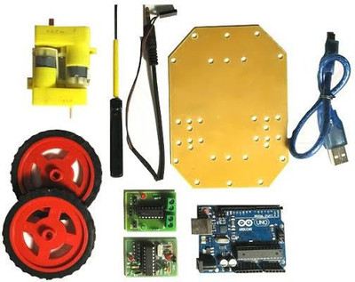 

Robohaat Mobile controlled Robotics Kit Using AVR controller Electronic Components Electronic Hobby Kit