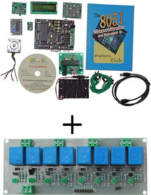 

Thinnk Ware 8051 SELF LEARNING KIT + RELAY MODULE Educational Electronic Hobby Kit