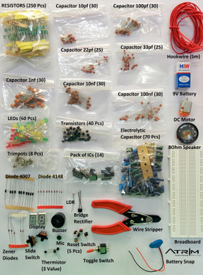

ATRIM ATRIM ULTIMATE ELECTRONICS HOBBY KIT Electronic Components Electronic Hobby Kit