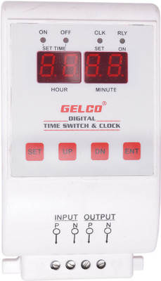 

GELCO DTS-502 Preset Electronic Timer Switch(White)