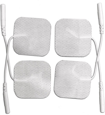 

AGAM ELECTROTODE Square pads (Pack of 4) TENS eleltrode pad Electrotherapy Device(AG451)