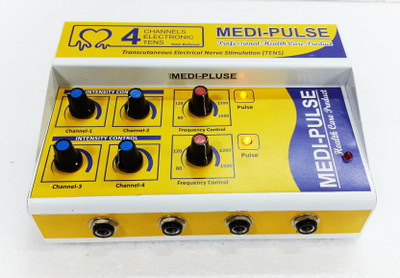 

Medi Plus 4''CH DELUXE A/C & DC TEN'S MACHINE Electrotherapy Device(4''CH DELUXE MODEL)