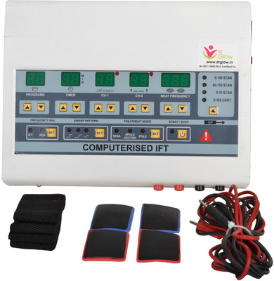 

Dr Glow Computerized IFT 65 Program Digital Tens Unit Electrotherapy Device(IFT 65 Programme)