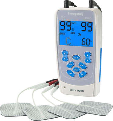 

Everyway Ultra 9000 5in1 Multi Function Combo Stimulator TENS/ EMS/ IF/ Pelvic stimulator/ Facial Stimulator Electrotherapy Device(Ultra 9000)