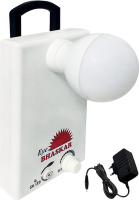 

Bhaskar LED Bulb Design with Charger Emergency Light(White)