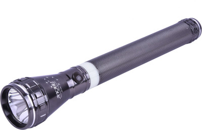 Akari Platina Rechargeable AK-3100L Glange Led 1200 Meters Long Rang Emergency Light(Black)
