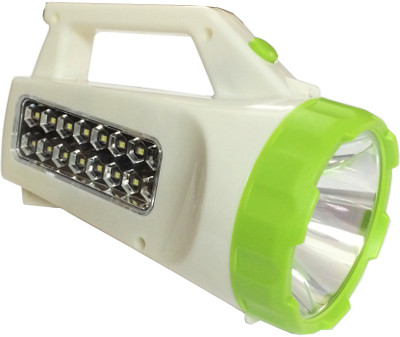 Tuscan 16 SMD LED Emergency Light With 3Watt LED Emergency Light(White, Green), Green;white