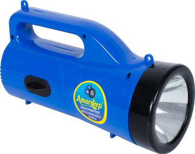 23% OFF on Amardeep AD 098 Torch(Blue : Rechargeable) 23% OFF on Amardeep AD 098 Torch(Blue : Rechargeable)
