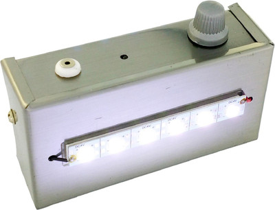 Singh Xpress 6 LEDs (SMD Strip) - Ultra Bright Beam Lantern - Rechargeable - Multifunctional - Flash Floodlight Metallic - 4.2 inch Mini Handy Ujjwal Lalten Home light with 12 step modes, hanger and Charging Indicator Emergency Lights(Grey) available at flipkart for Rs.204