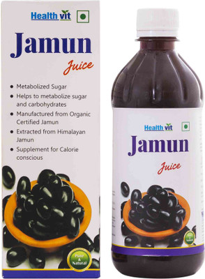 

HealthVit Jamun Juice Energy Drink(Bitter Orange Flavored)