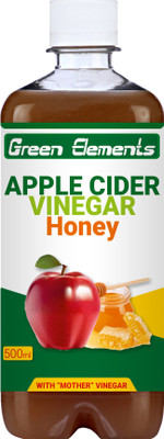 

Green Elements Honey with Mother Apple Cider Vinegar(Apple Flavored)