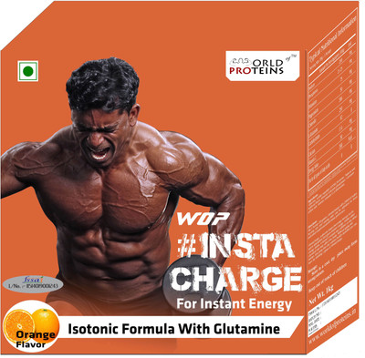 

WOP #INSTACHARGE 1 Kg Orange Flavour Energy Drink(1 kg, Orange Flavored)