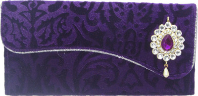 

Wedding Pitara Fancy Shagun Velvet Purple Envelopes(Pack of 3 Purple)
