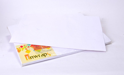 

Enwraps Premium 90GSM 14 x 10(inch) Envelopes(Pack of 25 White)
