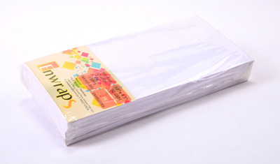 

Enwraps Premium 90GSM 10 x 4.5(inch) Envelopes(Pack of 75 White)