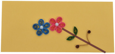 

RMantra Designer Quilled Shagun Envelopes(Pack of 5 Multicolor)
