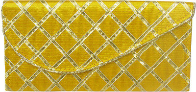 

Wedding Pitara Fancy Shagun Yellow Lace Envelopes(Pack of 3 Yellow)